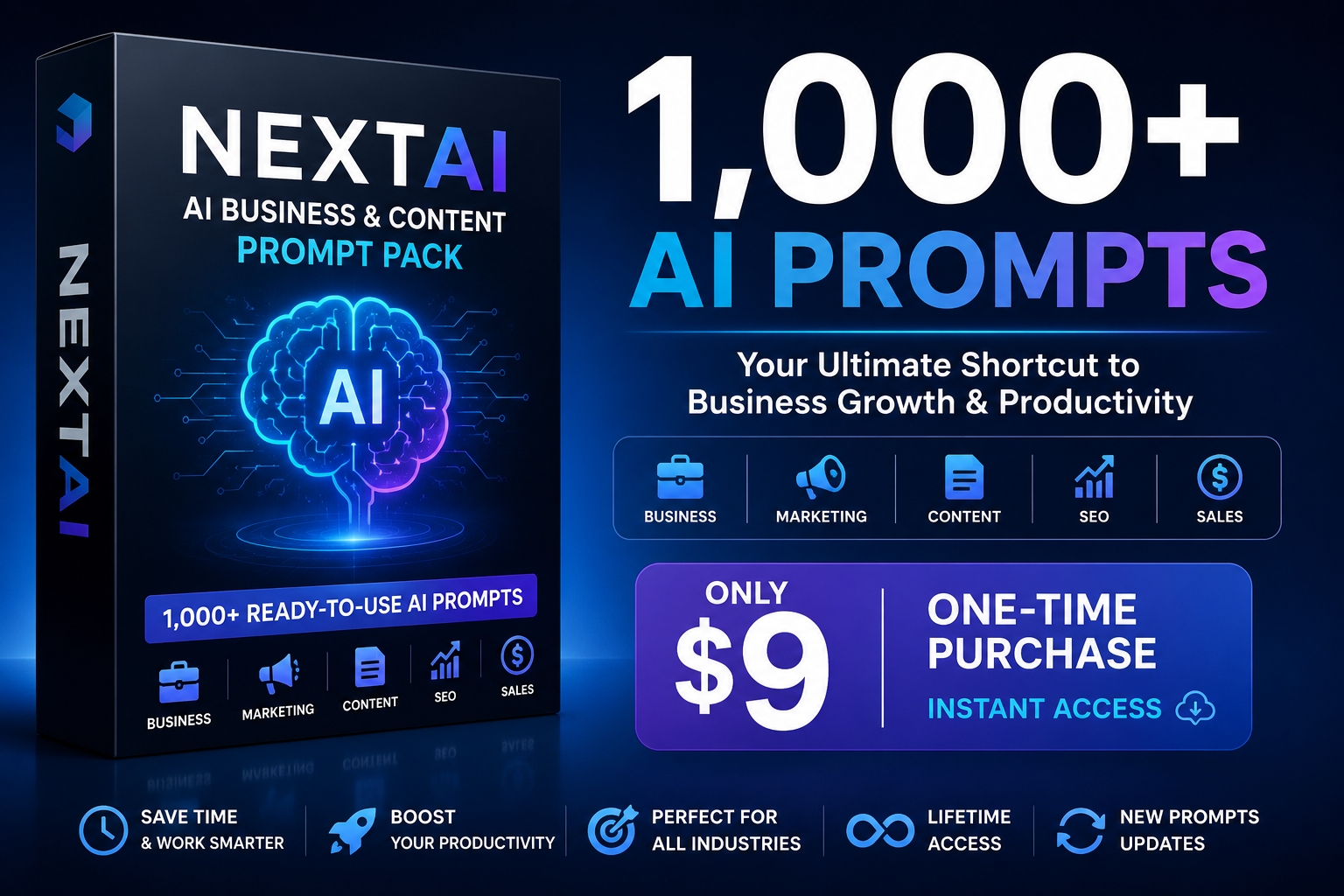 2NEXTAI AI Business and Content Prompt Pack preview